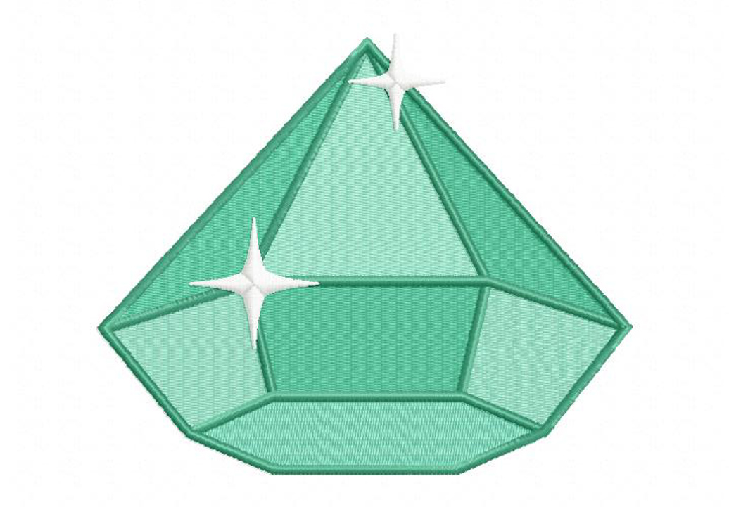 Cartoon Diamond Machine Embroidery Design – Blasto Stitch