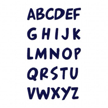 Hey Harold Font Embroidery Font Set – Blasto Stitch