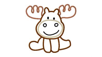cute moose